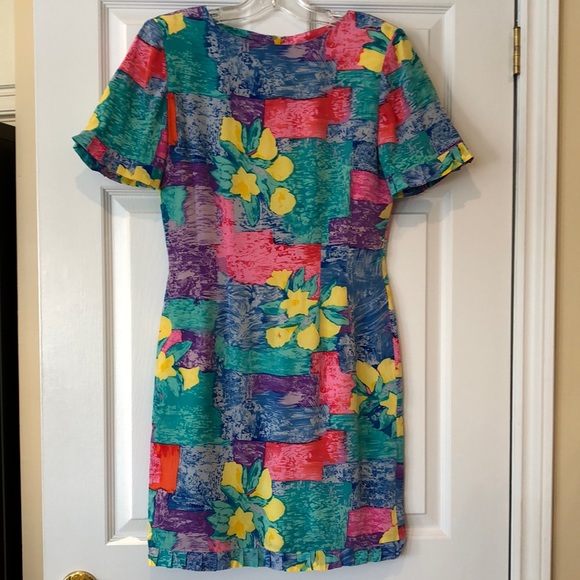 Vintage Silk Dress - Picture 1 of 2
